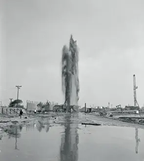 Erupting Oil Well