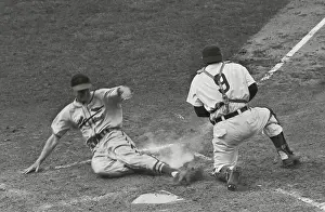 Erv Dusak Sliding Home Safely