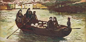 Infancy Prints: Escape From A Burning Village