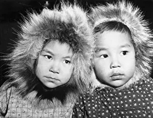 Two Eskimo Children