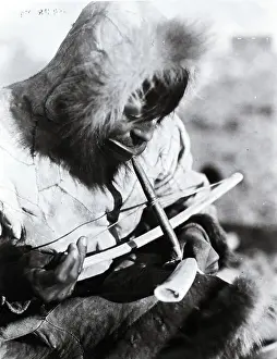 Eskimo Drilling Ivory Close Up
