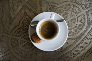 Images Dated 27th September 2010: Espresso, Djerba, Tunisia, Maghreb, North Africa, Africa