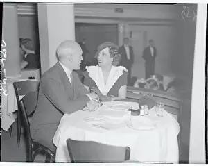 Estelle Taylor Dining with Jimmy McHugh