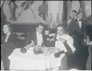 Estelle Taylor and John Waburton Dining out Together