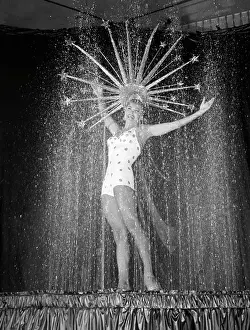 Glitter Prints: Esther Williams Performs In Night Club