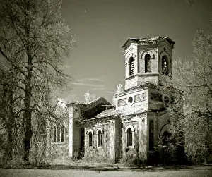 Orthodox Prints: Estonian Abandoned Church