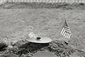 The Eternal Flame by Grave of President John F. Kennedy