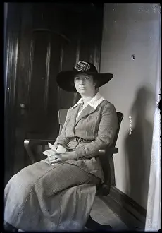 Clinic Prints: Ethel Byrne, Birth Control Expert, Seated