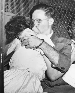 Communist Prints: Ethel and Julius Rosenberg Kissing