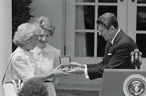 Ethel Kennedy Receiving Award for Late Husband
