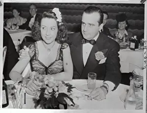 William B Prints: Ethel Merman with Husband