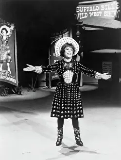 Sharpshooter Prints: Ethel Merman Performing in Annie Get Your Gun