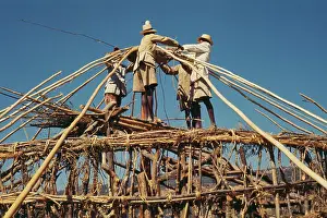 Stick Prints: Ethiopian Construction