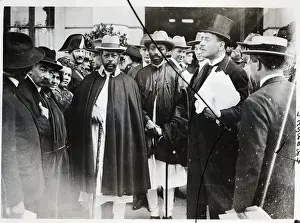 Geneva Prints: Ethiopian Delegates Leaving Conference