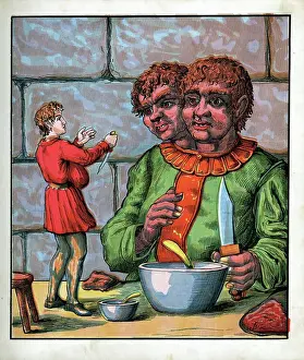 Giant Prints: The Ettin's Meal