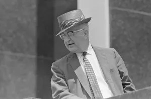 Commissioner Prints: Eugene Bull Connor at Press Conference