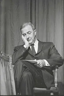 Paul Prints: Eugene McCarthy Resting Head in Hand