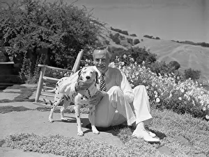 Dress Shirt Prints: Eugene O'Neill Petting Dalmation