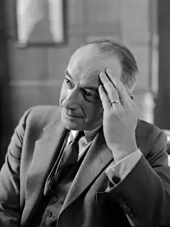 Eugene V. Rostow with Hand on Forehead