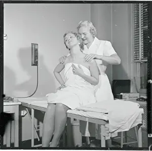 Massaging Prints: Eugenia Lindquist Performing a Massage