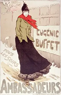 1893 Prints: Eugenie Buffet at the Ambassadors