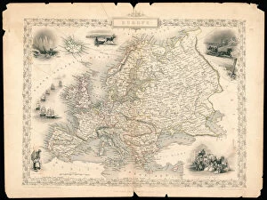 Images Dated 6th June 2008: Europe In 1851