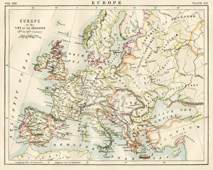 Denmark Collection: Europe time of the crusades