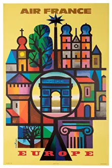 European Architecture Poster