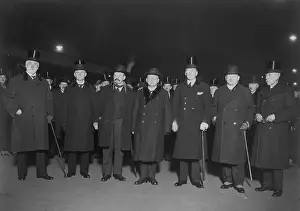 Ambassador Prints: European Delegates in London During Locarno Pact Signing