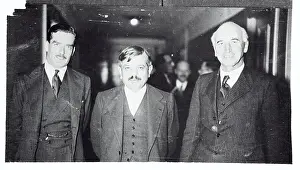 European Statesmen Posing at Geneva Meeting