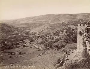 1880s Prints: European Valley, Jerusalem