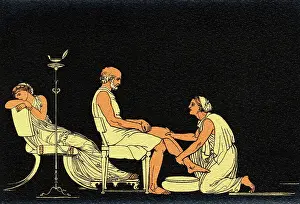 Homer Prints: Euryclea Discovering Ulysses