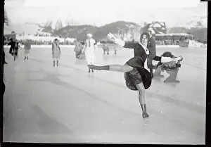 Eustace Smith Skating on The ice