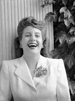 Laughing Prints: Eva Duarte Peron Laughing