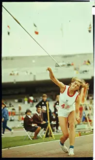 Eva Jenko Throwing the Javelin