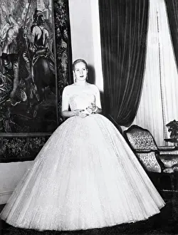 Reception Prints: Eva Peron During Formal Reception