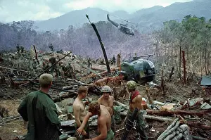 A Shau Valley Prints: Evacuating A Firebase: Vietnam 1968