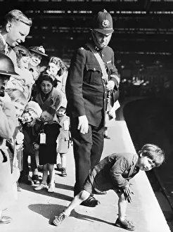 Railroad Platform Prints: Evacuees Waiting for a Train