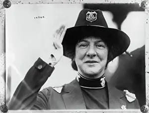 Honor Prints: Evangeline Booth Saluting
