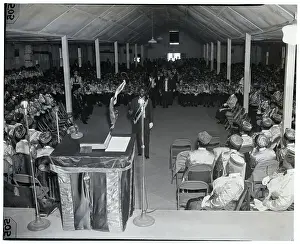 Jewish Prints: Evangelist Conducts Passover Service in Tabernacle