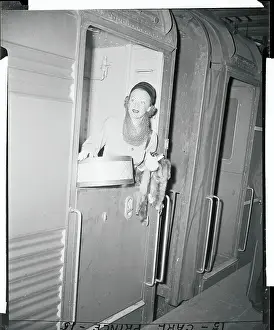 Eve Arden Arriving at Grand Central Station