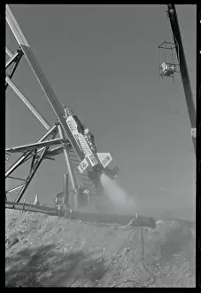 Evel Knievel Preparing for Rocket Take Off