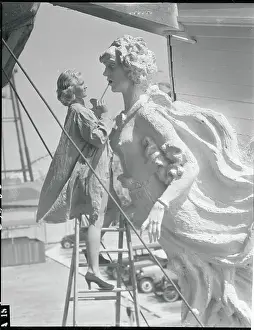 Evelyn Crow Painting Figurehead