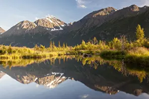 Evening light, Eagle River, Alaska, United States