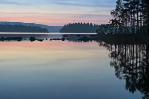 Images Dated 10th September 2014: Evening mood in the Glaskogen nature reserve, Buvattnet, Lenungshammar, Varmland, Sweden