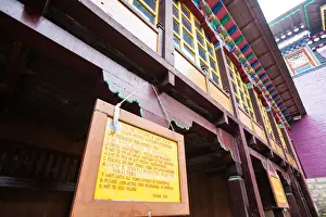 Himalayas Prints: Everest base camp trek, Himalayas, Nepal, Tengboche, monastery, Colour Image, Color Image
