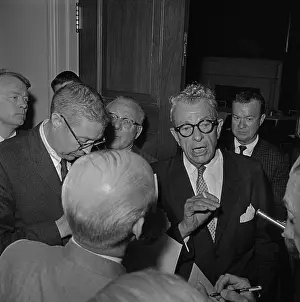 Everett M. Dirksen Talking with Press