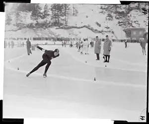 Evgenyi Grishin Breaking Speed Skating Record