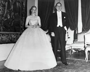 Spouse Prints: Evita And Juan Peron In Formal Dresss