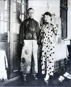 Ex-Emperor Hsuan Tung And Wife